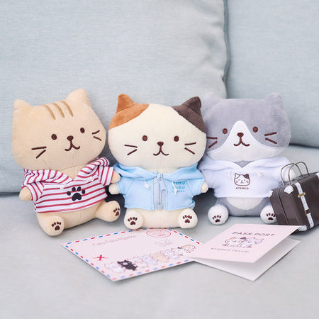ふくふくにゃんこ 着せ替えパーカー